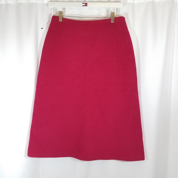 Deca Paris Wool Flower Applique Skirt 2 - Picture 2 of 11